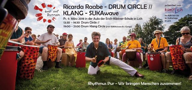 Flyer_Drum_Klang_Circle_Licher_Kulturtage_2018